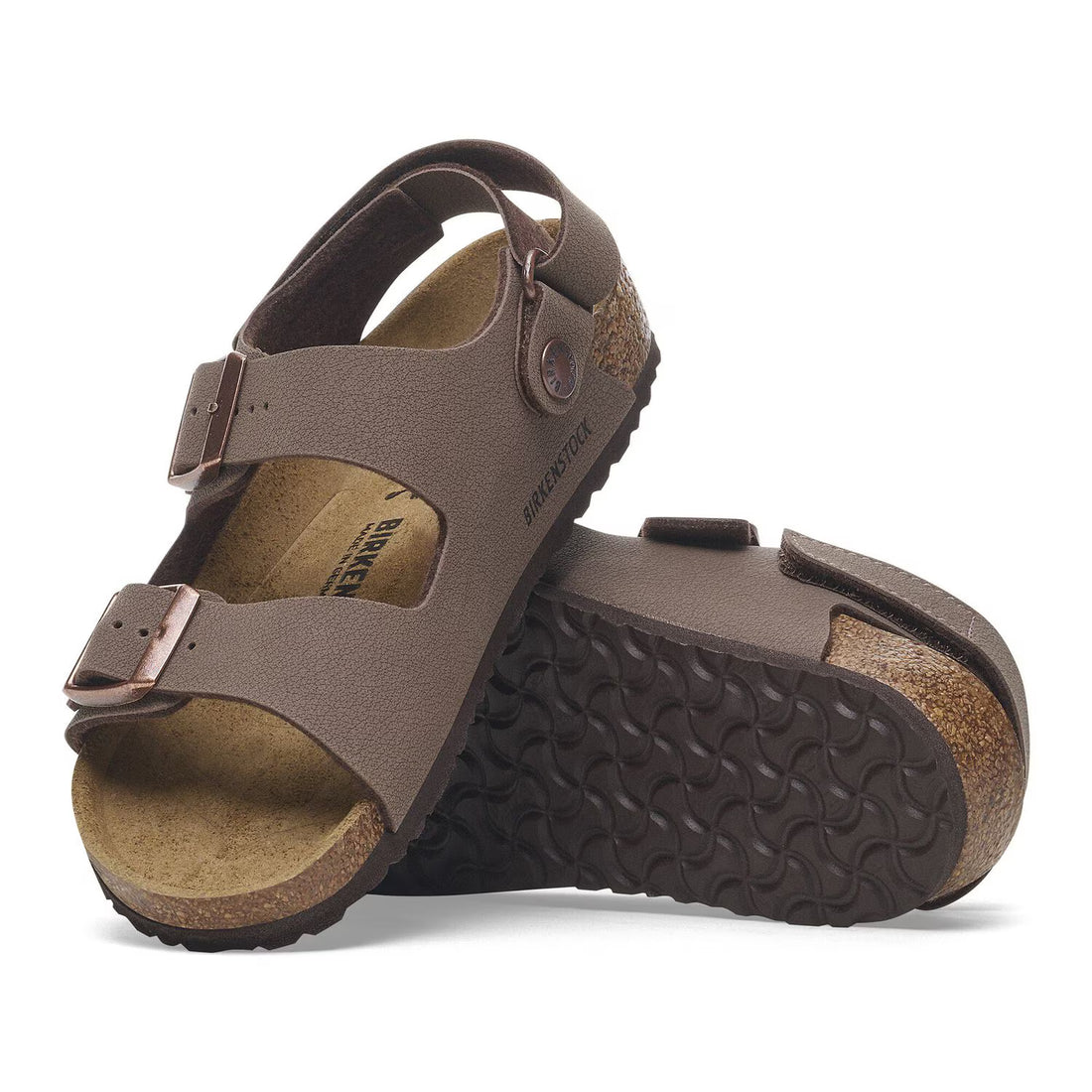 Milano AS Kids - Birko-Flor Nubuck - Mocca